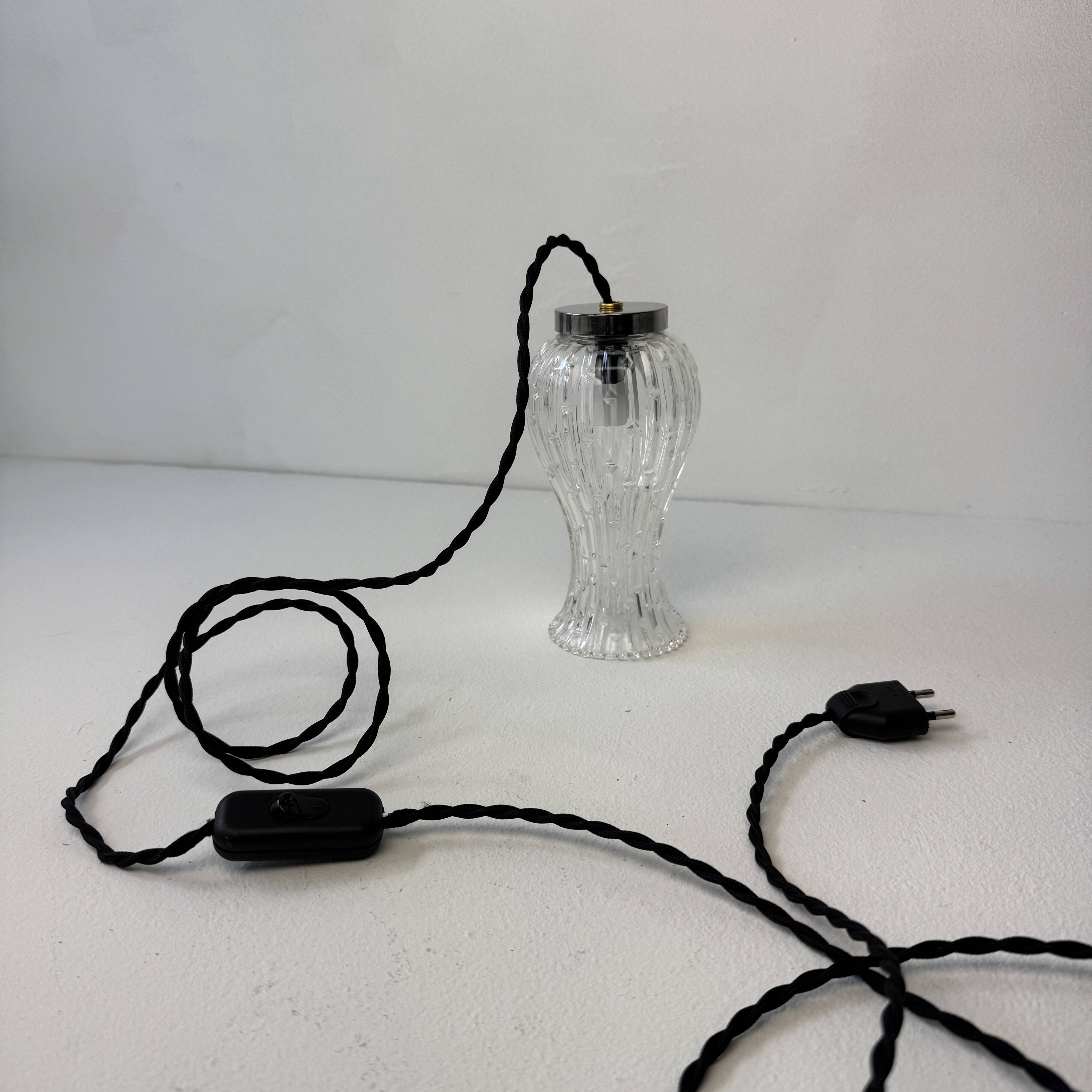 Old vintage portable lamp