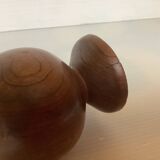 Scandinavian wooden soliflore vase
