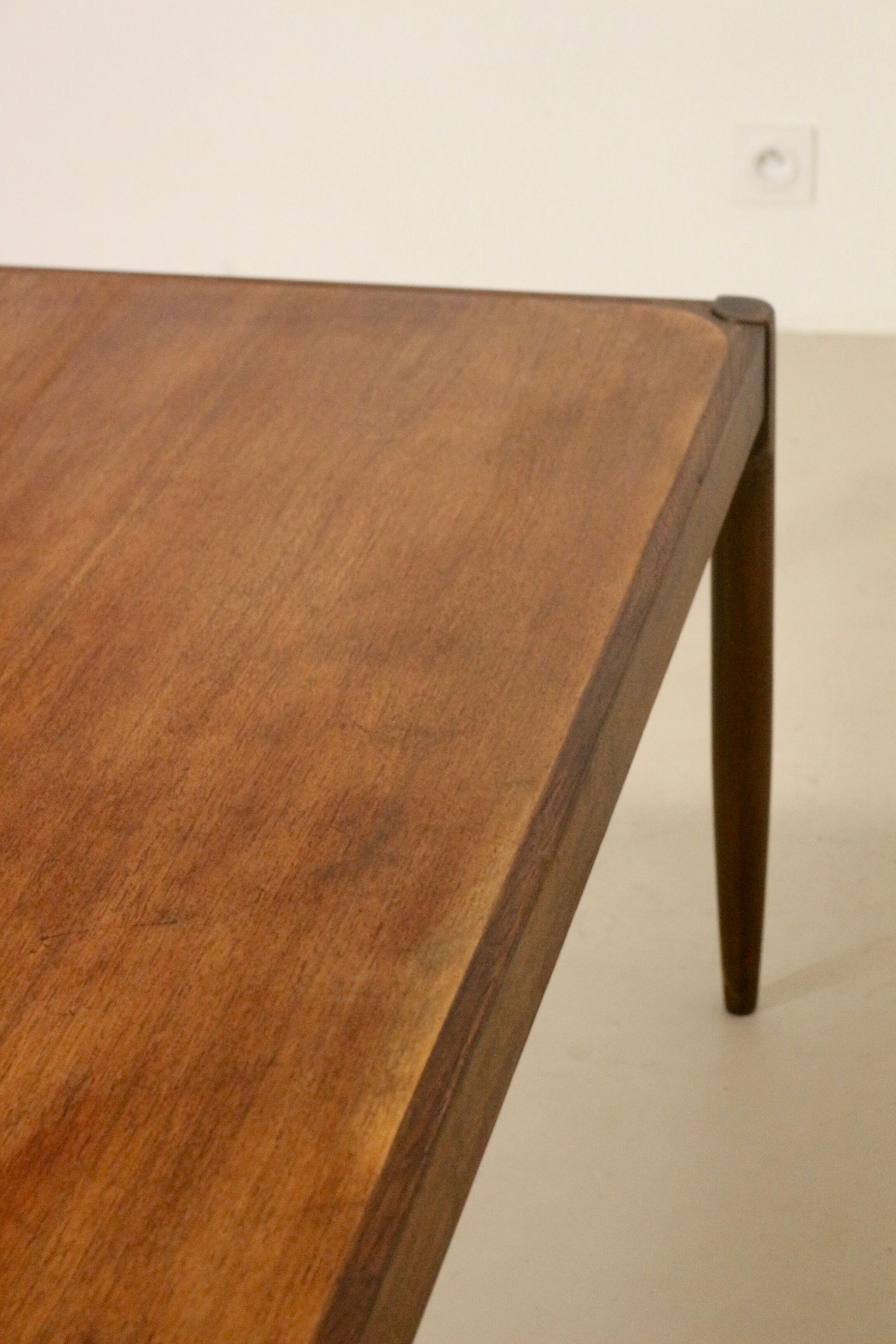 Scandinavian teak coffee table year 60 : Ref : Rosy