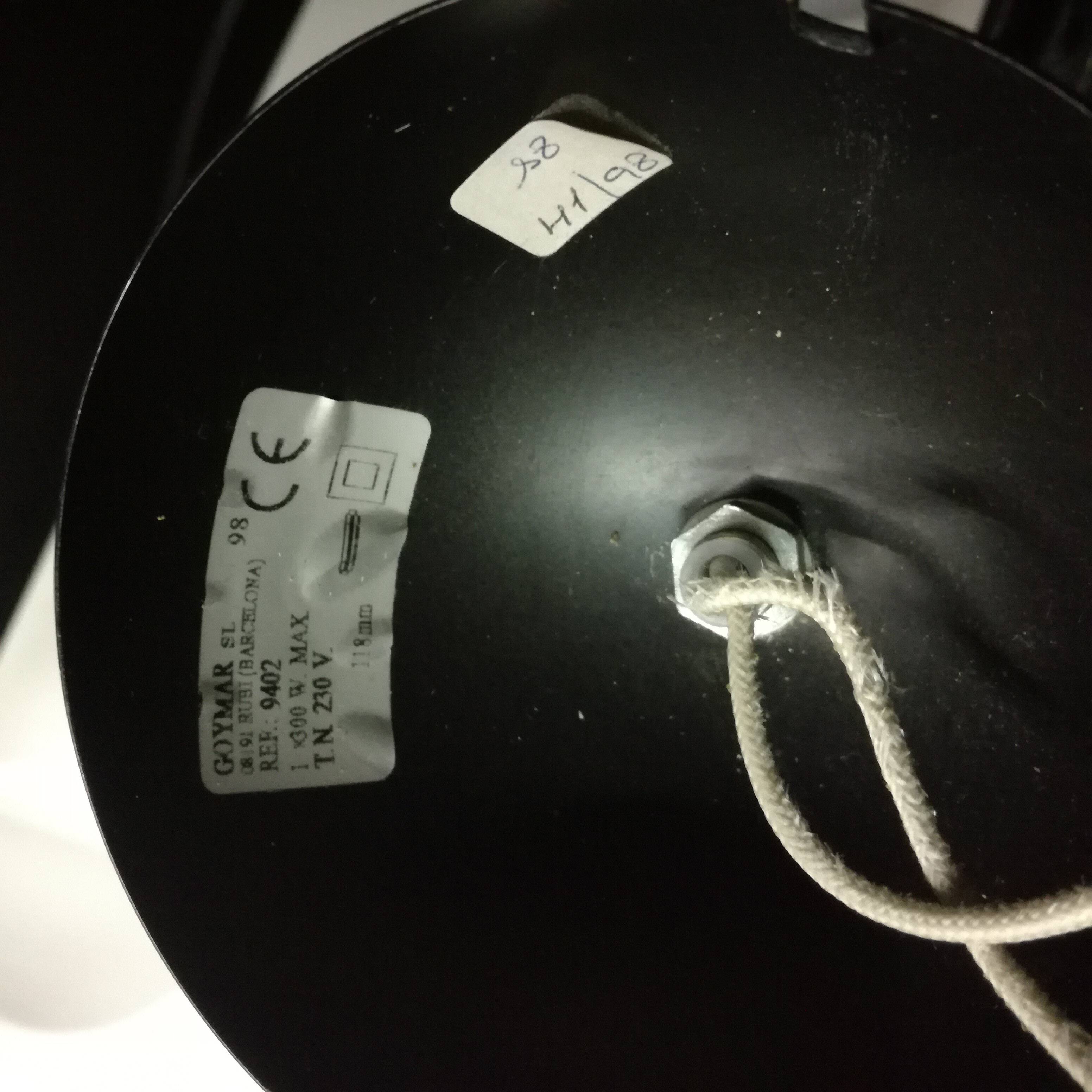 Glass saucer suspension Ø45