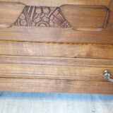 Wardrobe in solid oak