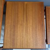 Teak nesting table set by Toften Denmark 1970s