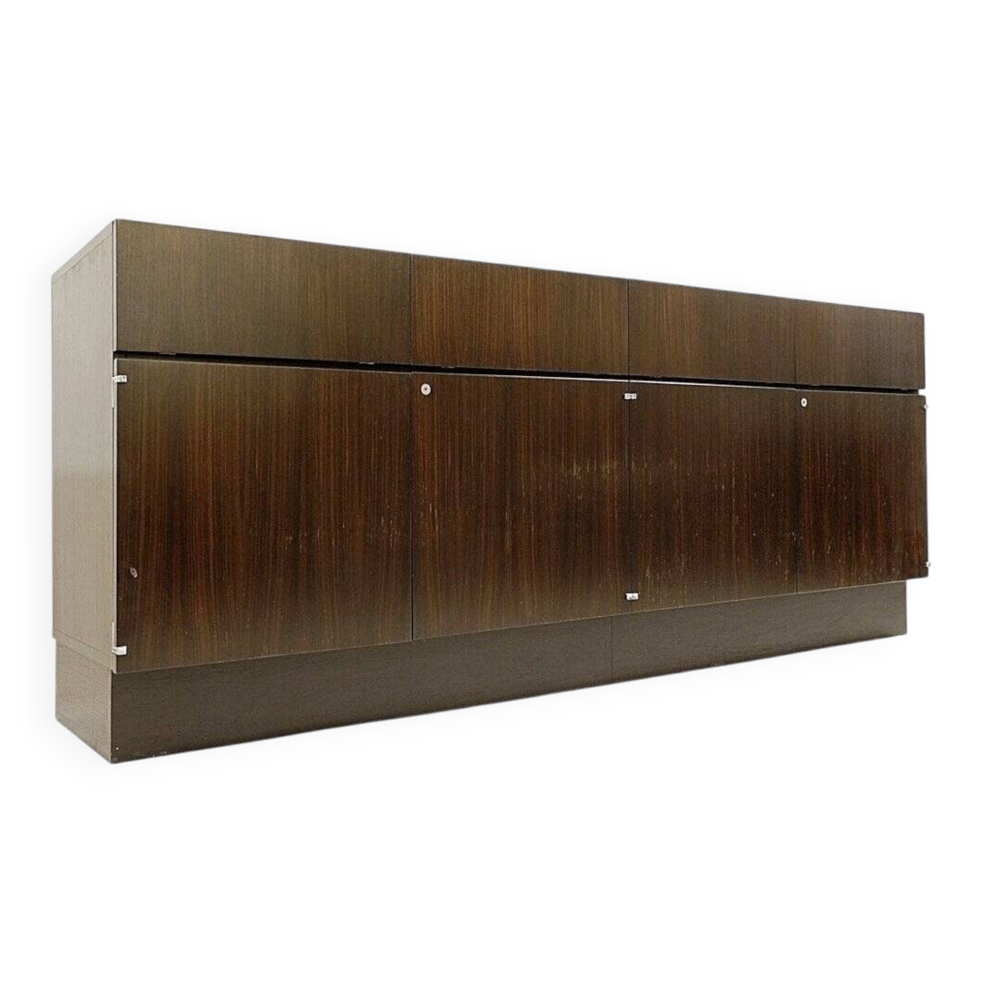 Modernist enfilade with 4 doors by De Coene - 1960s