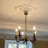 Solid Brass Gold Chandelier