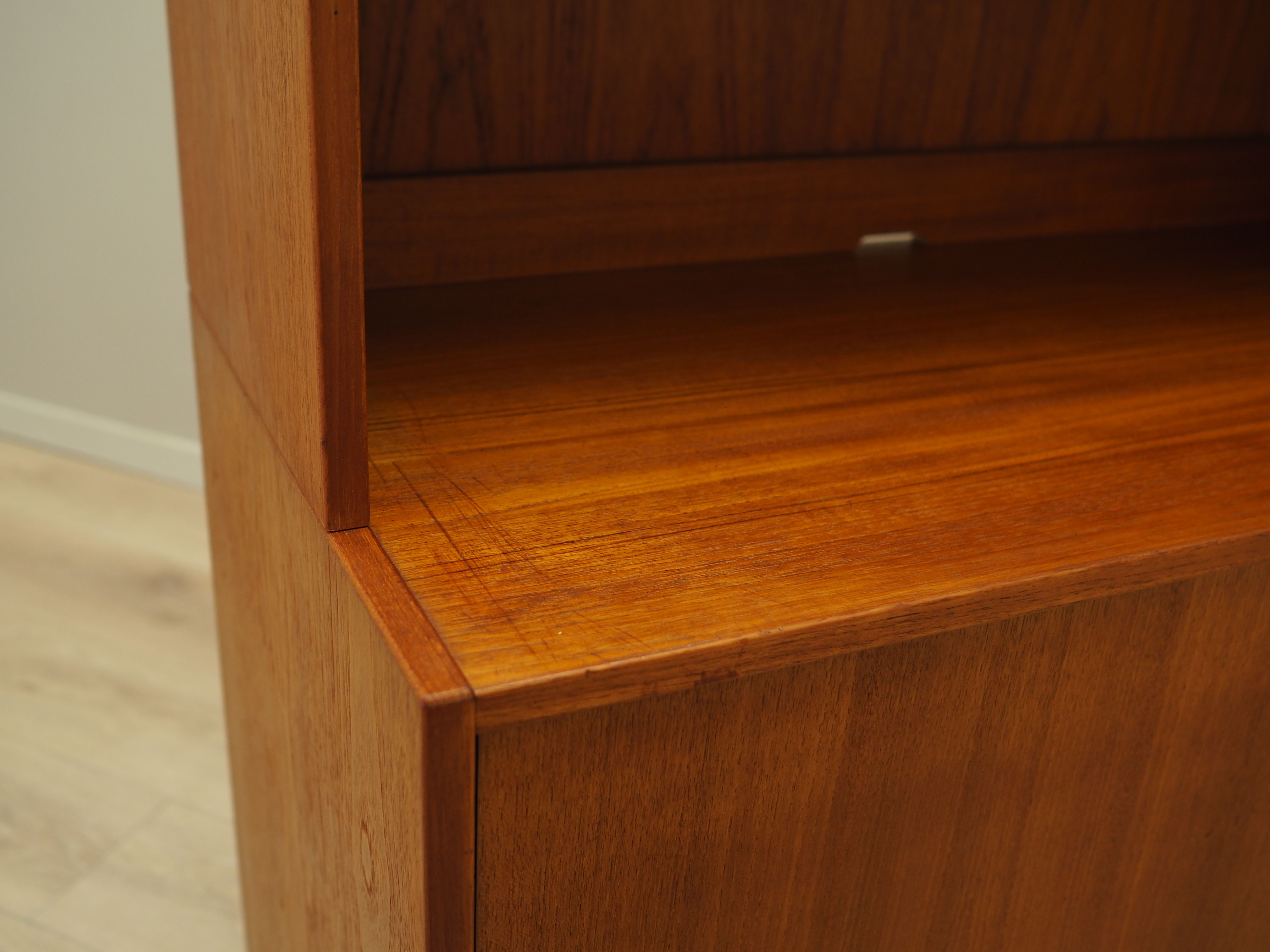 Teak bookcase, Danish design, 1960s, production: Denmark