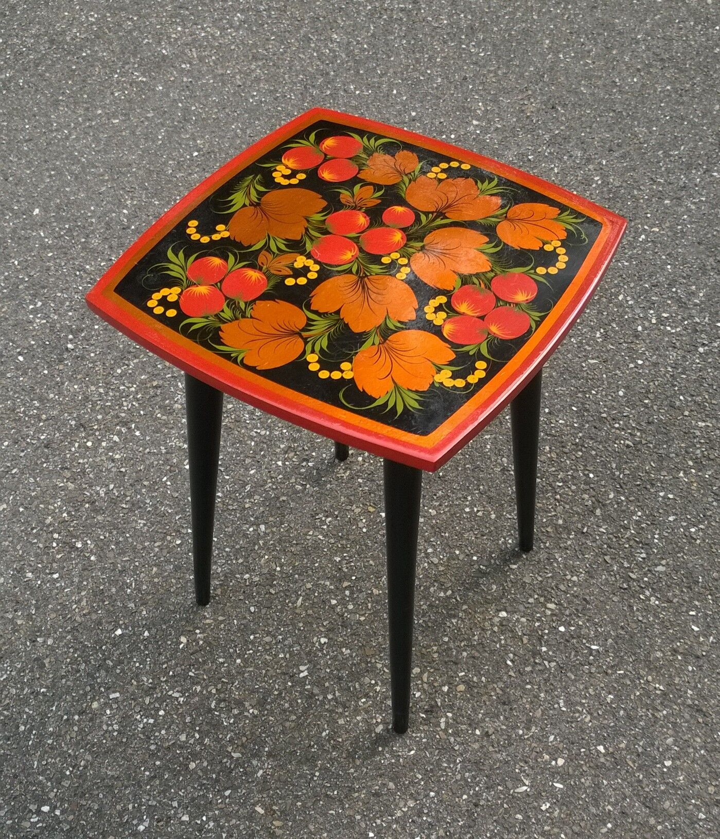 Small Russian harness Khokhloma 1980