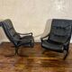Pair of vintage Westnofa Siesta armchairs by Ingmar Relling 1960.
