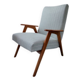 Fauteuil années 50/60 bleu
