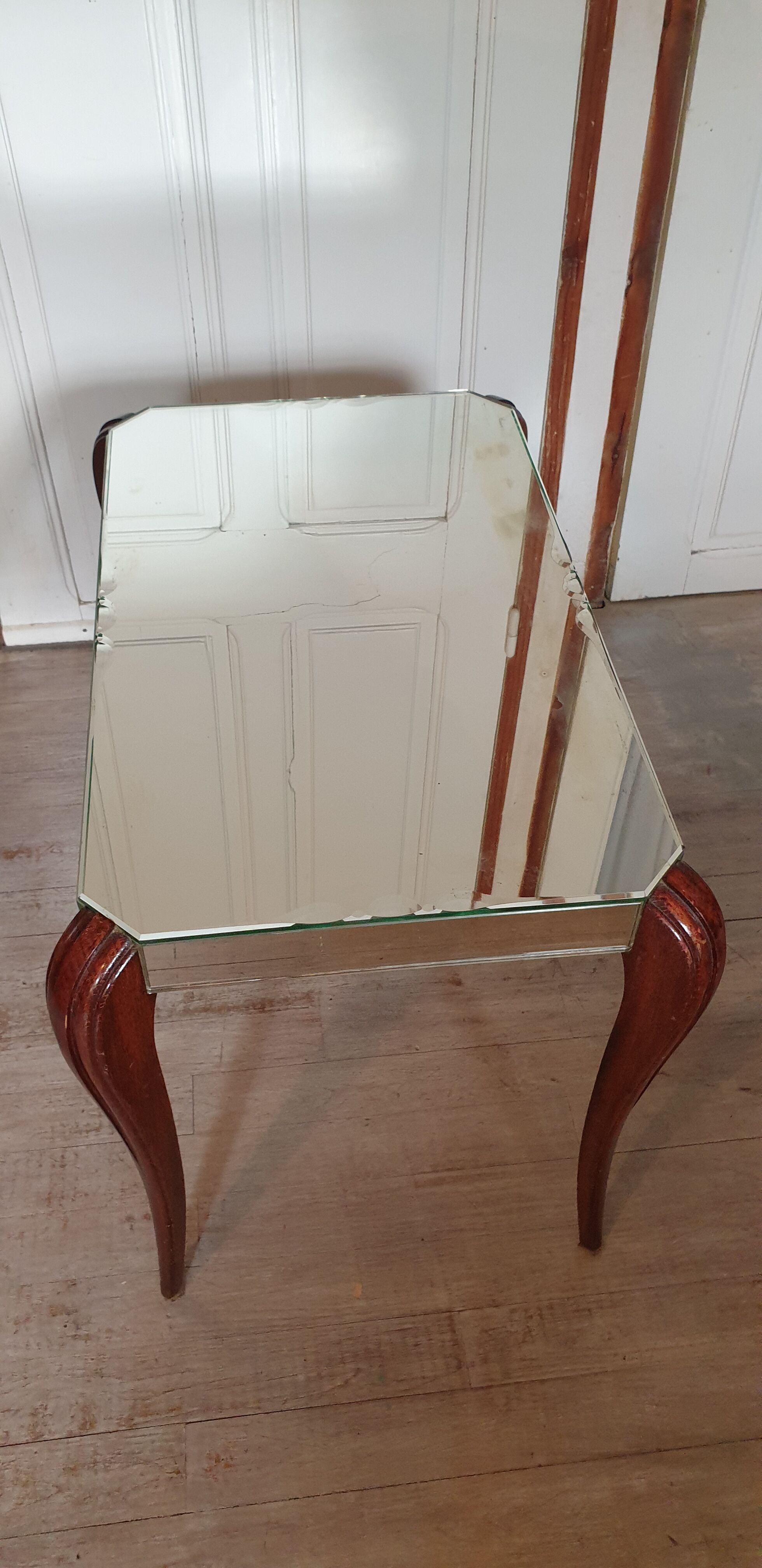 Art deco mirror coffee table