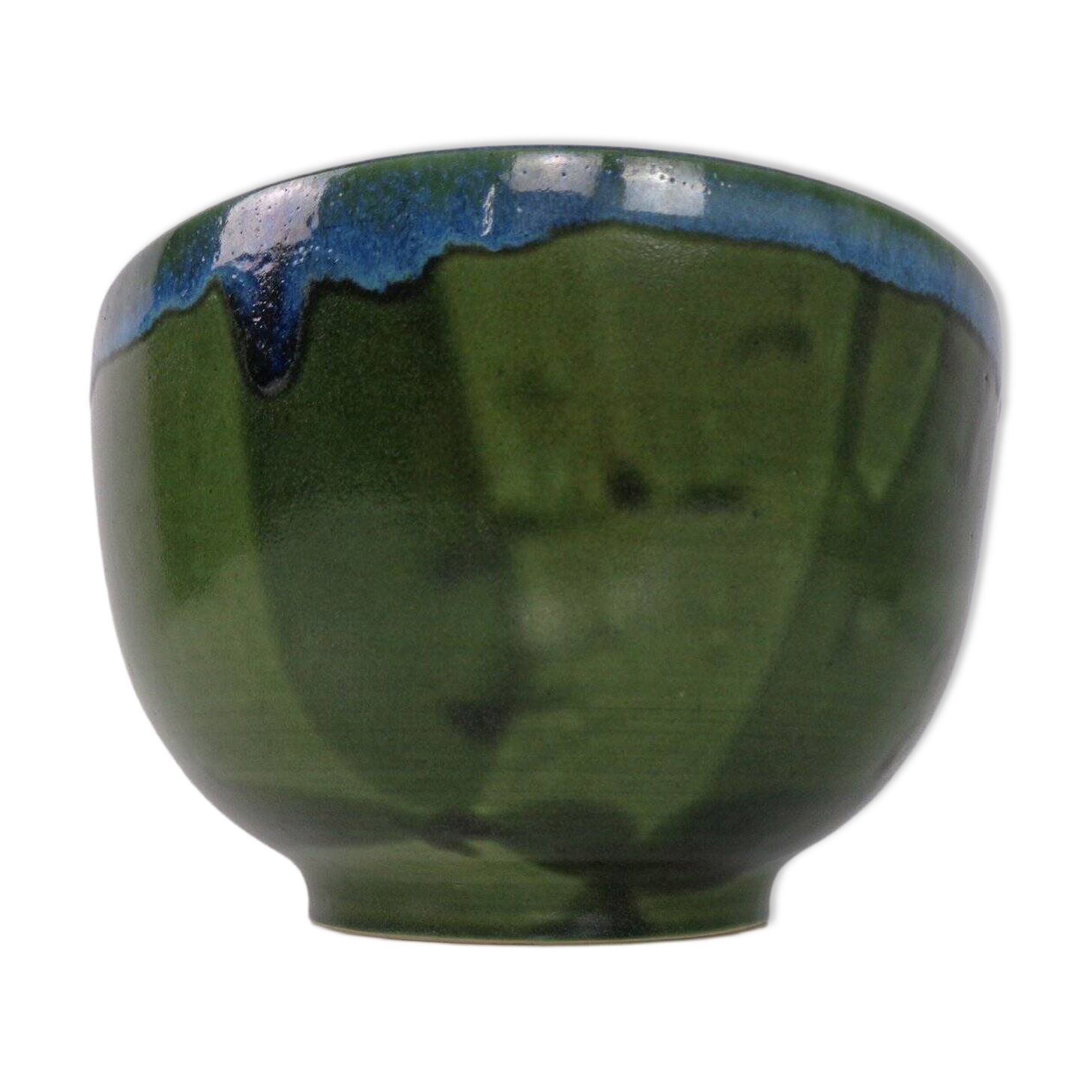 Large Danish studio ceramic bowl, 1960s