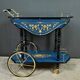 Service trolley in marquetry from Sorente, Italy – 1960