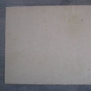 Original old watercolor - Interior architecture