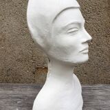 Plaster bust