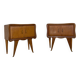 Paire de tables de chevet italiennes, milieu XXème