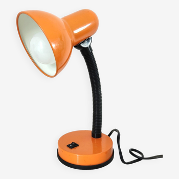 Vintage orange desk lamp