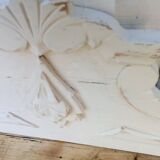 Old patinated cornice