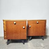 70s Mid Century Nightstand 1 of 2