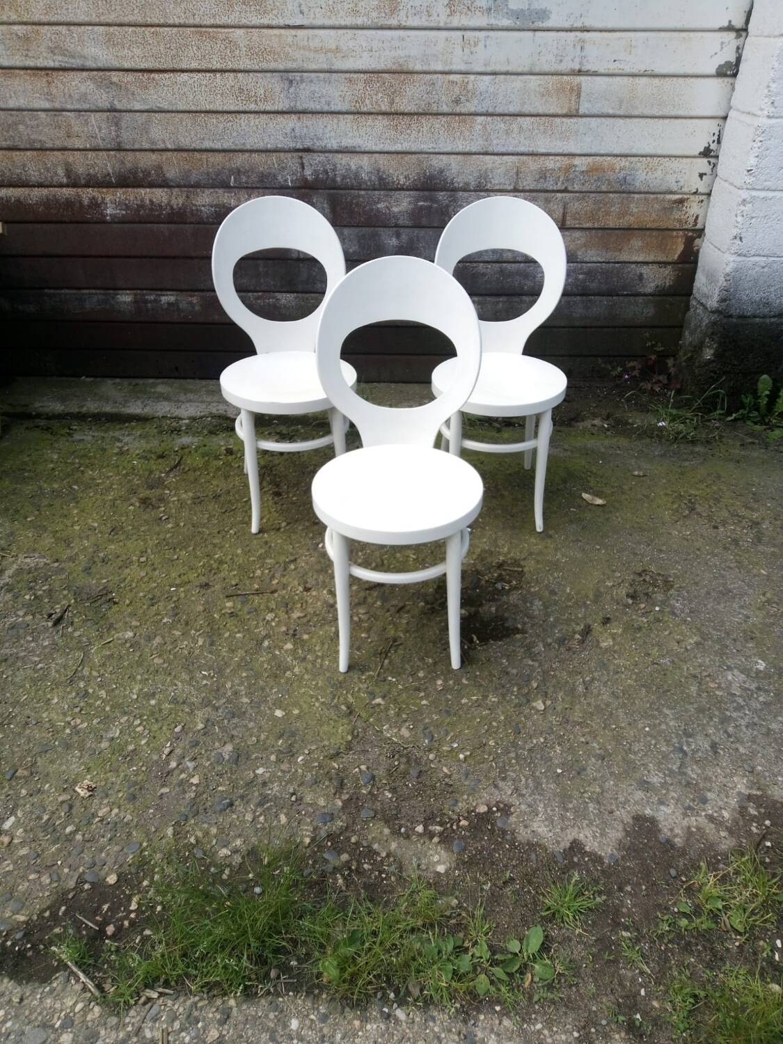 3 Baumann Mouette model chairs