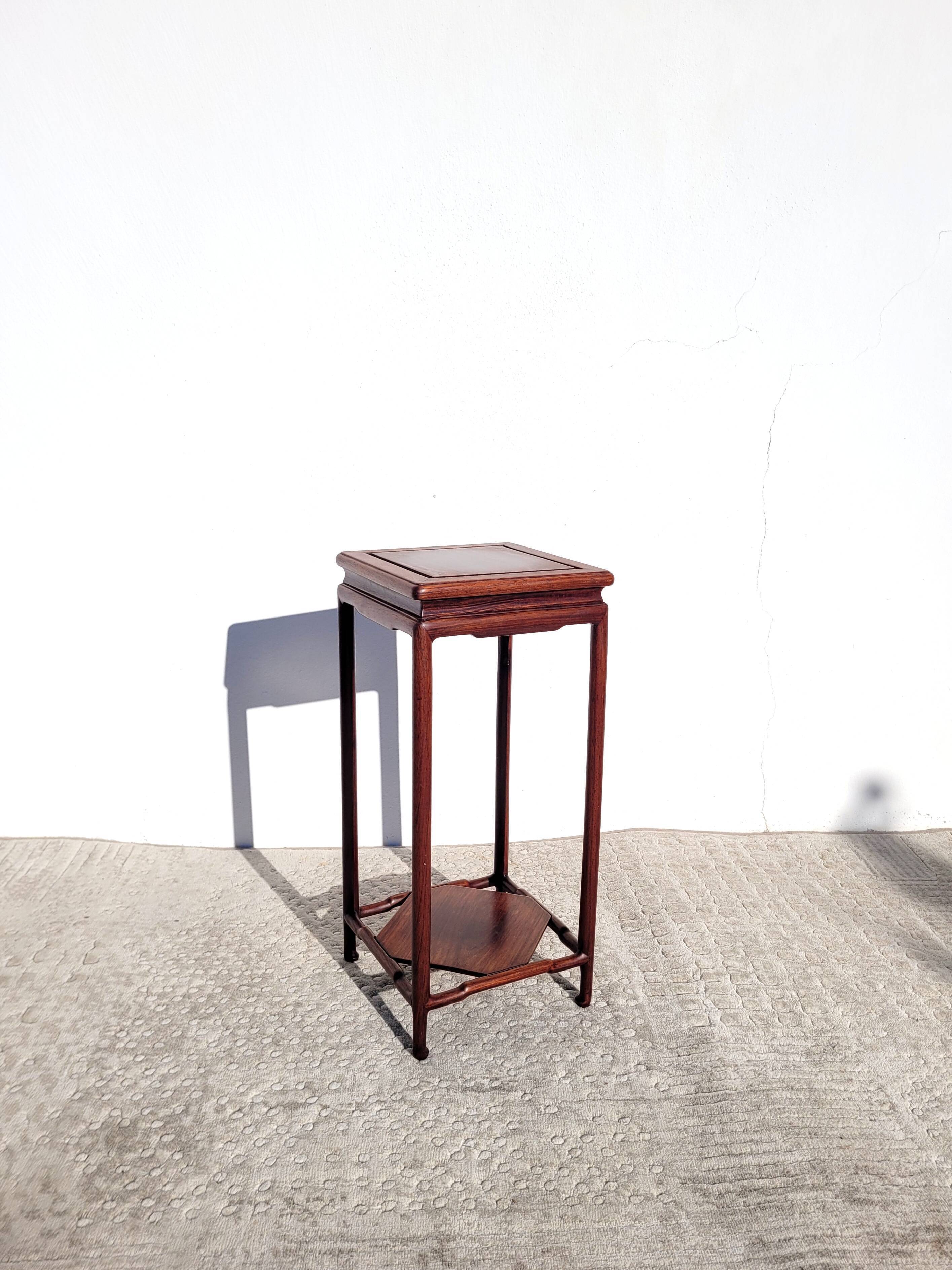 PETITE TABLE ANCIENNE d'appoint, sellette chevet rognon avec tiroir