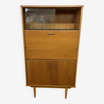 Small vintage secretary cabinet