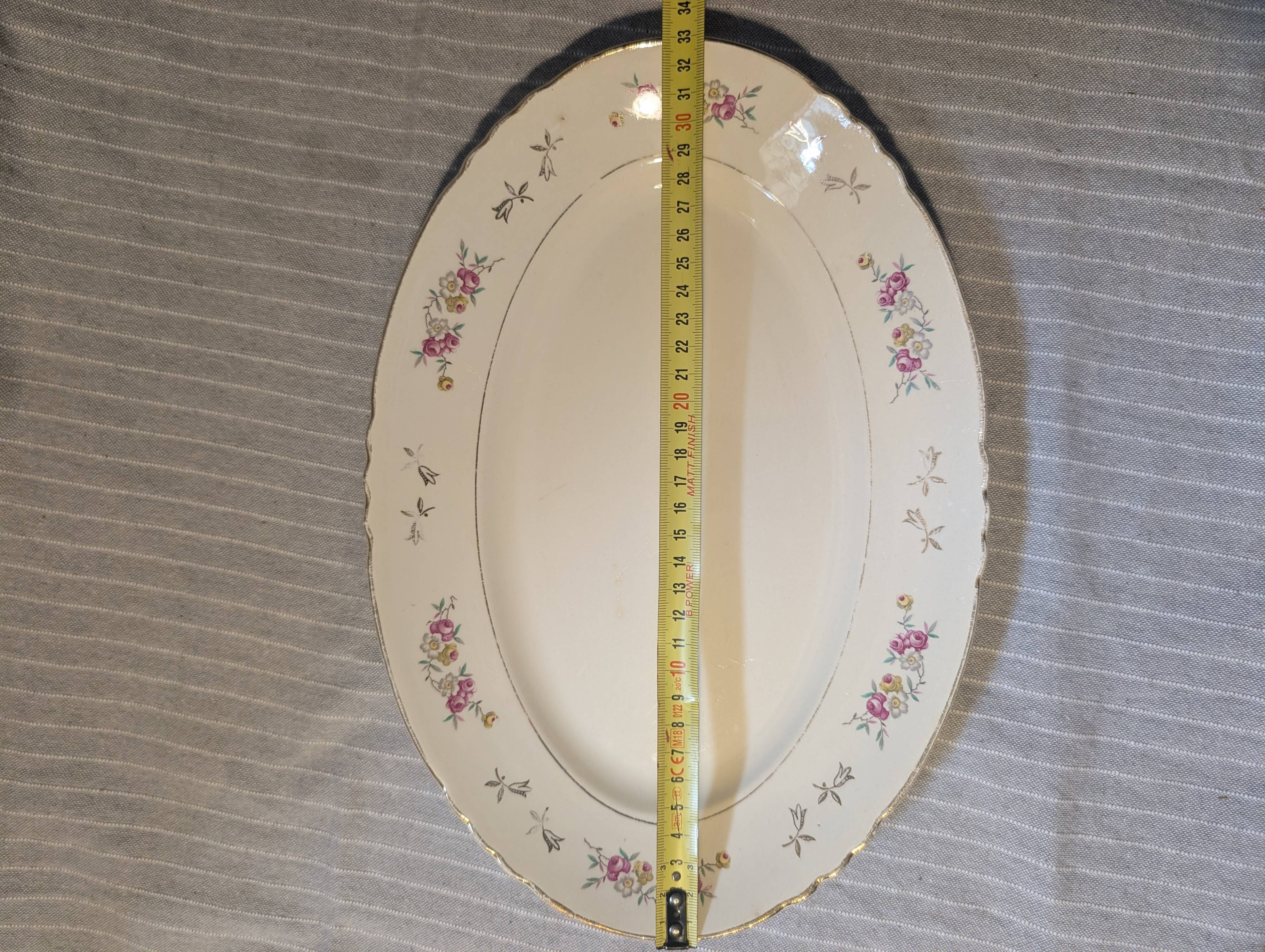 oval serving dish Orchies