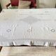 Embroidered tablecloth and 12 vintage napkins