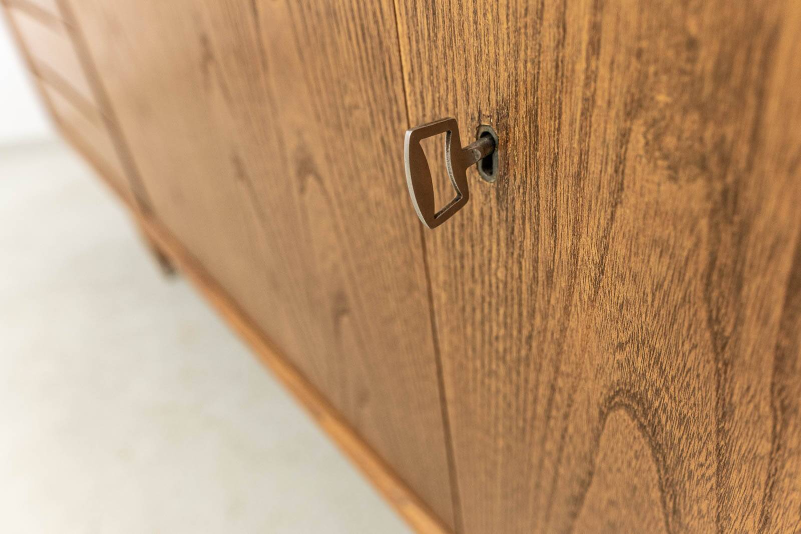 Vintage ash sideboard by BFM, poland, 1960s