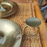 Pair of vintage candle holders