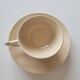6 art deco style cups and saucers