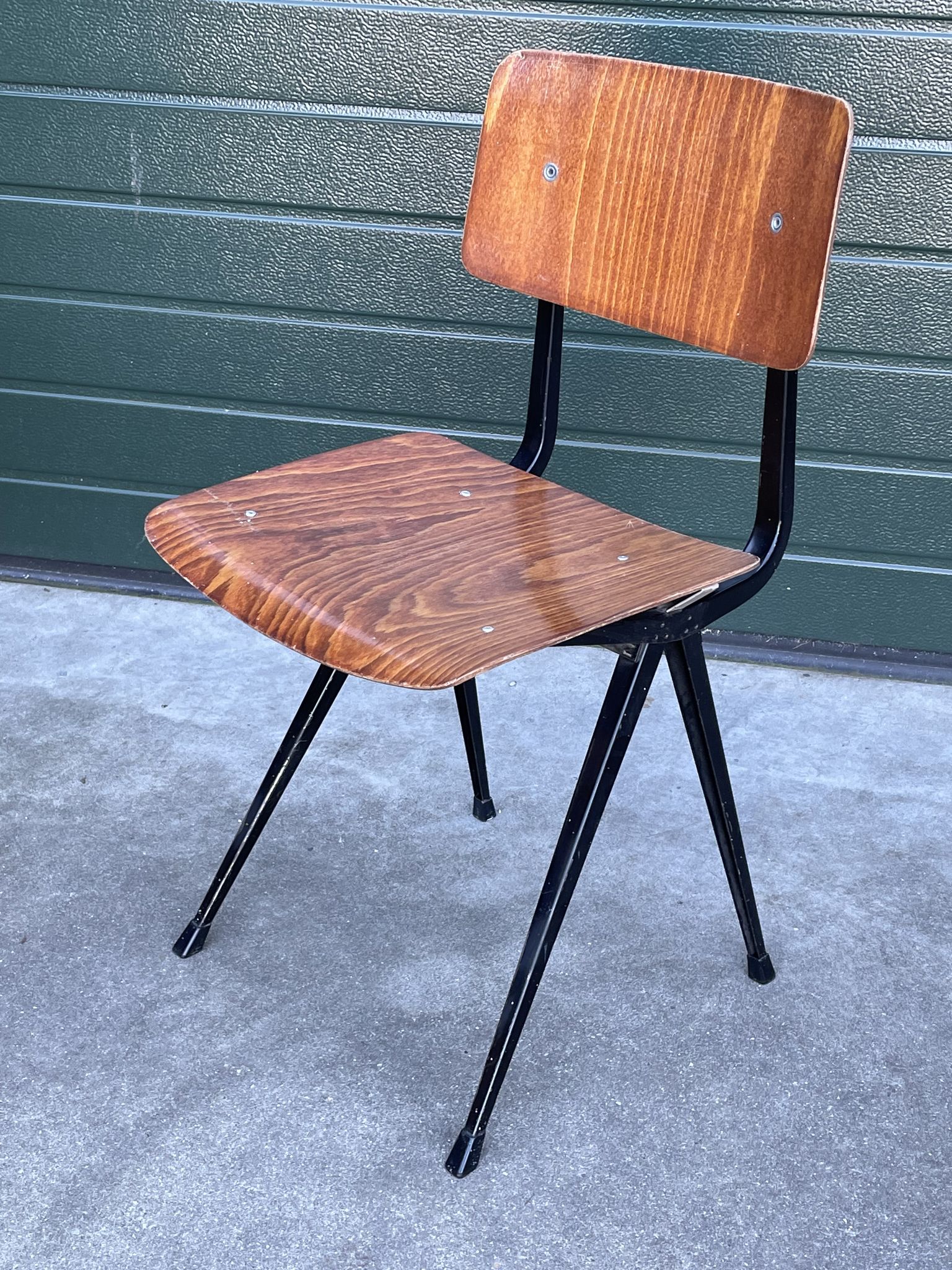 Result Chair by Friso Kramer for Ahrend De Cirkel, 1970 in black