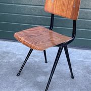 Result Chair by Friso Kramer for Ahrend De Cirkel, 1970 in black