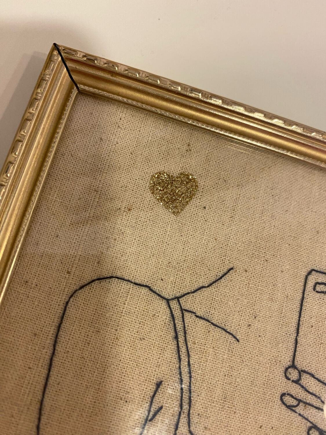 Framed embroidery