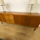 Scandinavian walnut sideboard, Skaraborgs Möbelindustri, Sweden, 1960