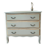 3-drawer chest of drawers in laurel green