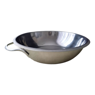 Stainless steel vegetable dish