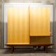 Scandinavian teak cabinet 4 doors 2+1 drawers wardrobe 1960