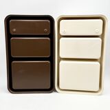 Étagères murales Plastra, design français des années 70