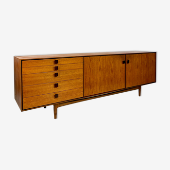 MidCentury Teak XL Sideboard by Ib Kofod Larsen 60s