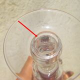 Crystal champagne flutes