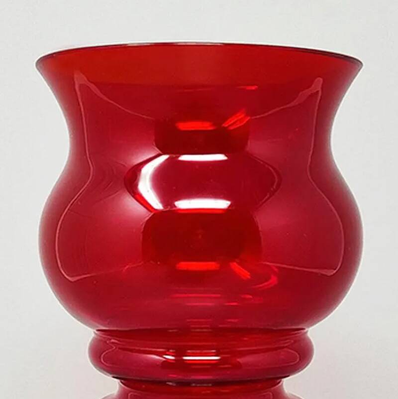1970s tamara aladin vase tulppaani (#1513) for riihimaki/riihimaen lasi oy