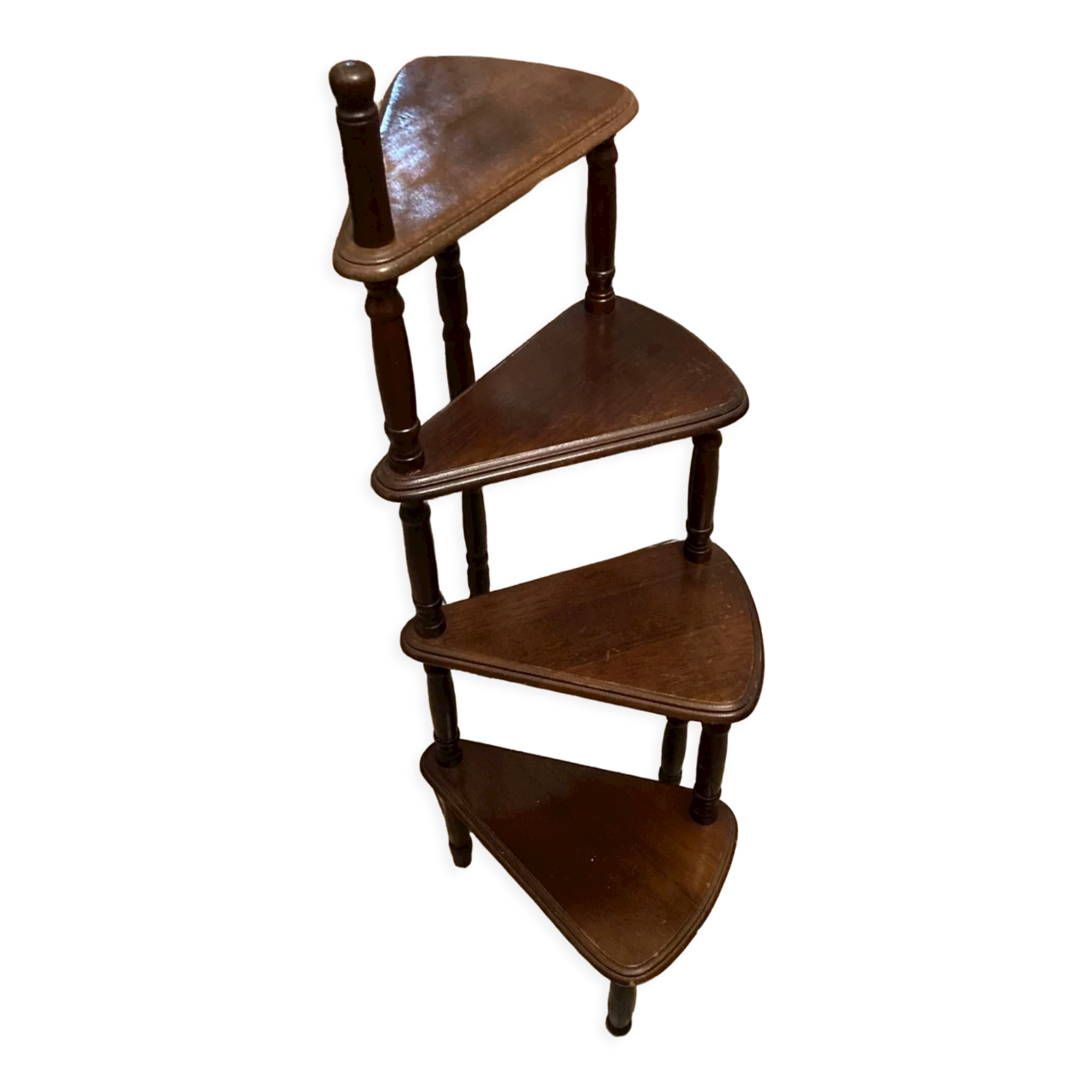 Shelf stairs plant support