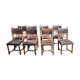 Lot de 8 chaises style Henri II