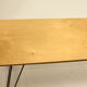 Table basse en bois et en métal