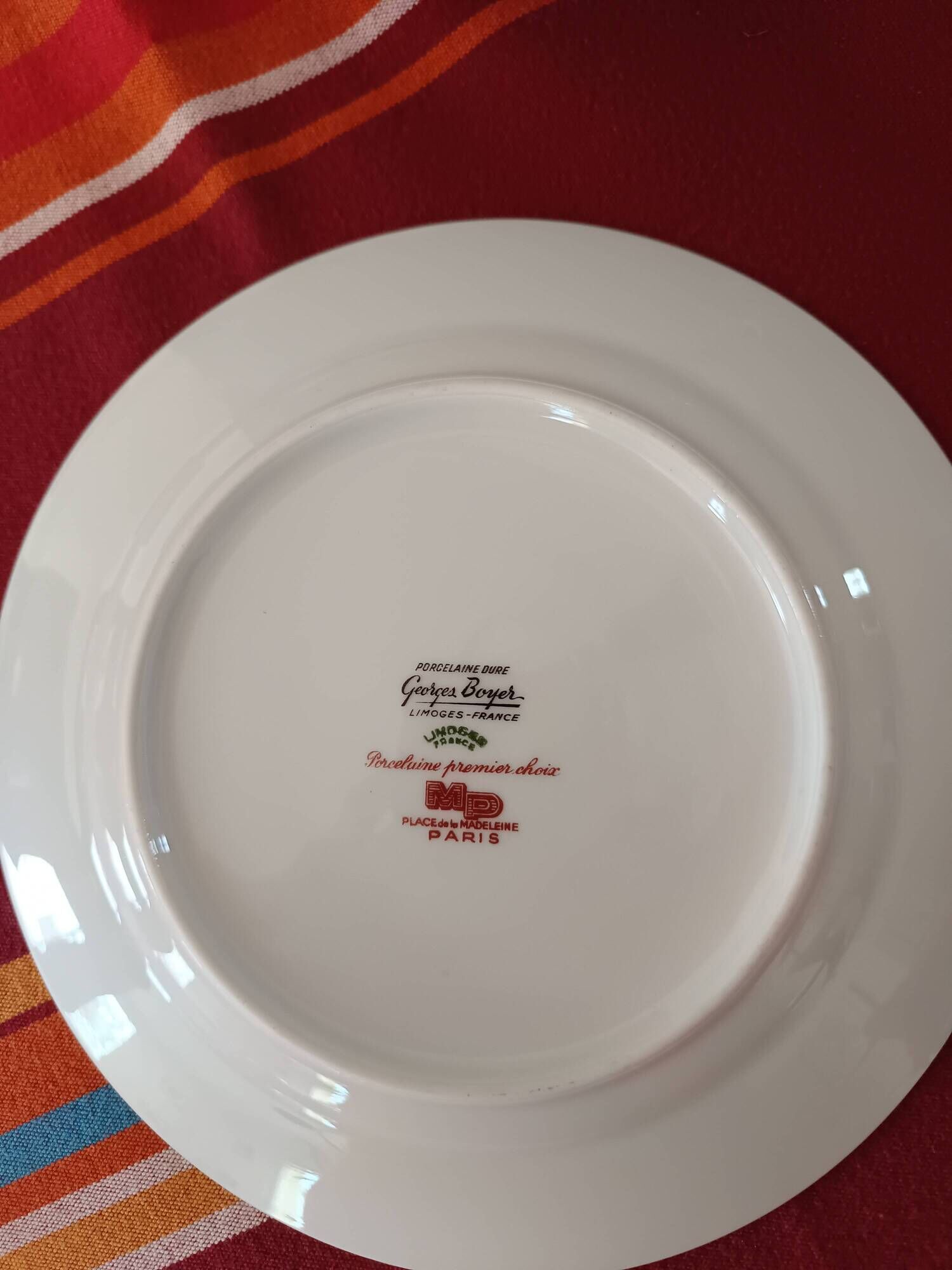 Limoges porcelain service