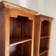 Teak bookcase set