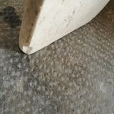 Coffee table in travertine