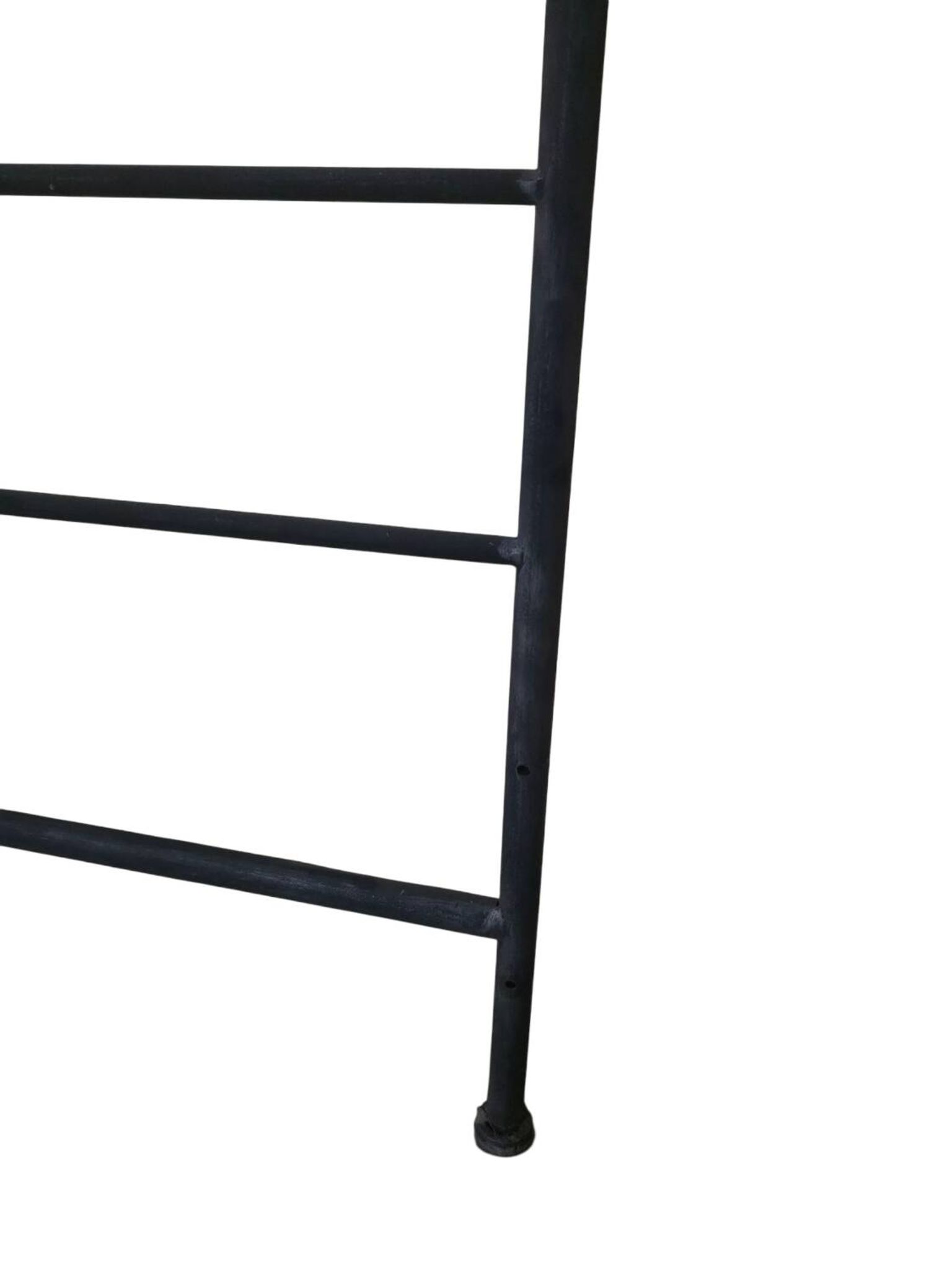Wrought iron headboard