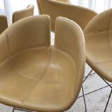 fjord dining chairs set of 4 by moroso