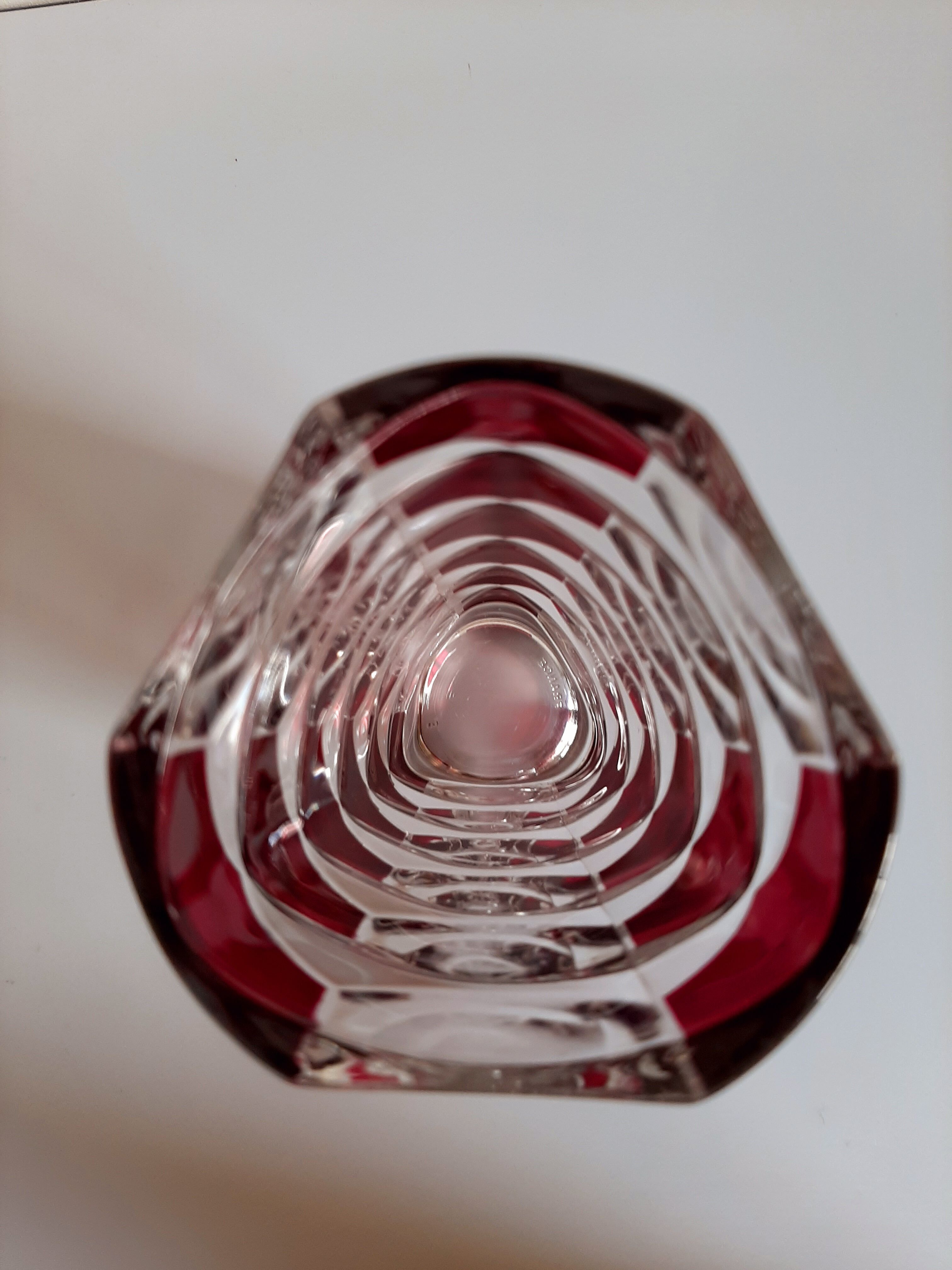 Original colorful vase made in France