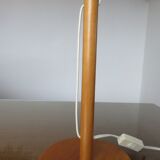 Scandinavian wooden lamp Denmark 1980